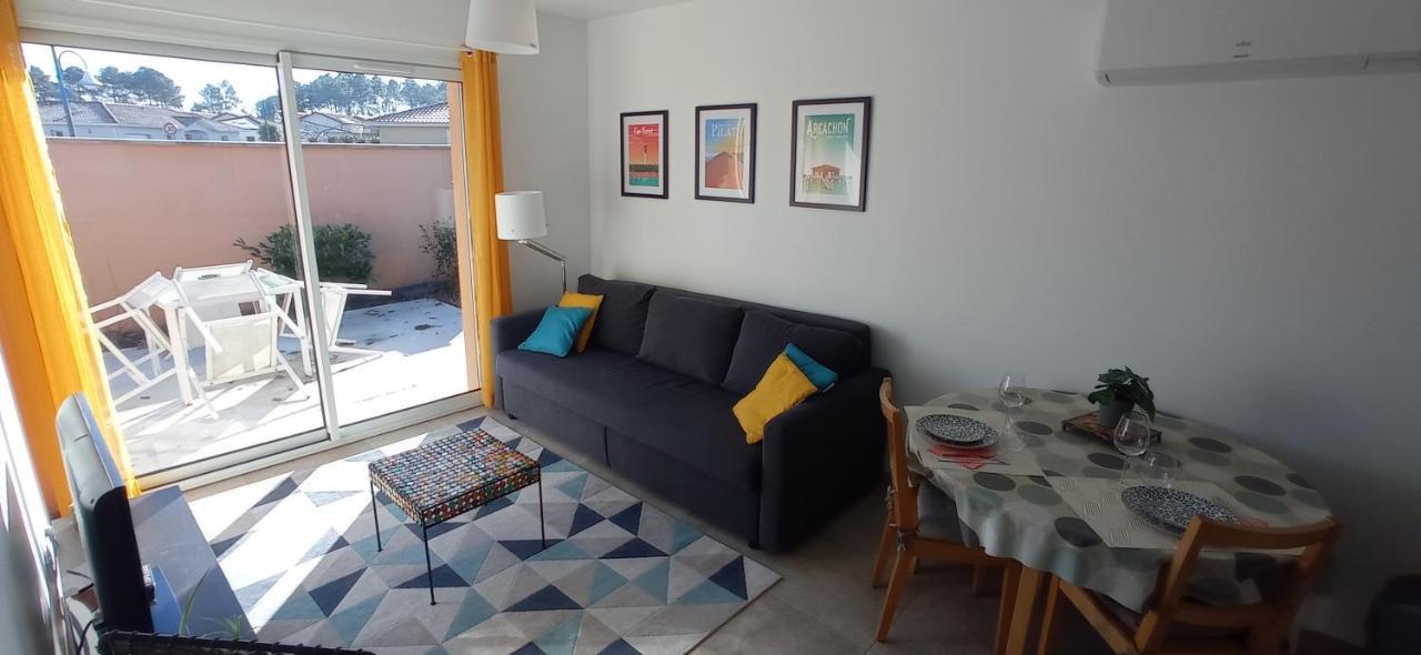 La Petite Maison Du Bassin D'Arcachon - 40 M2, Climatisee, Independante Et Au Calme 오덴쥐 외부 사진